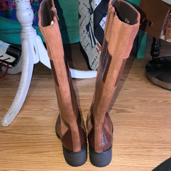 Clarks wide calf leather boots nevella nova - Picture 4 of 5